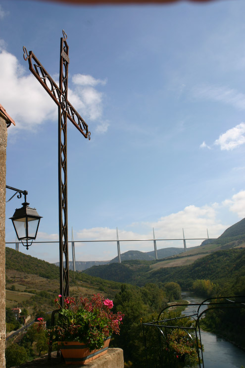 View from Peyre village